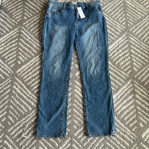NWT BCBG straight leg jeans